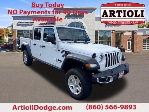 Certified 2023 Jeep Gladiator Sport AWD/4WD image 1