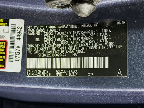 Used 2009 Toyota Sienna XLE Limited AWD/4WD image 31