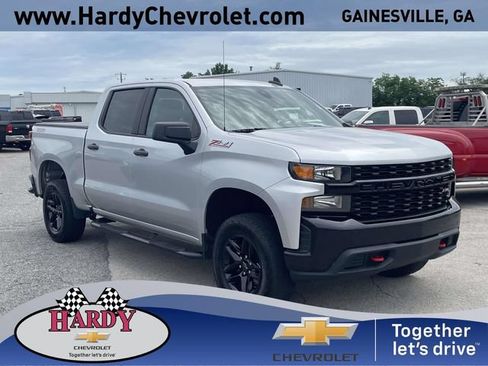 Used 2021 Chevrolet Silverado 1500 Custom Trail Boss w/ Safety Confidence Package AWD/4WD image 1