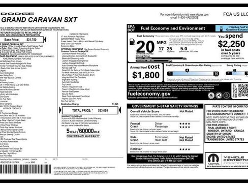 Used 2018 Dodge Grand Caravan SXT image 2