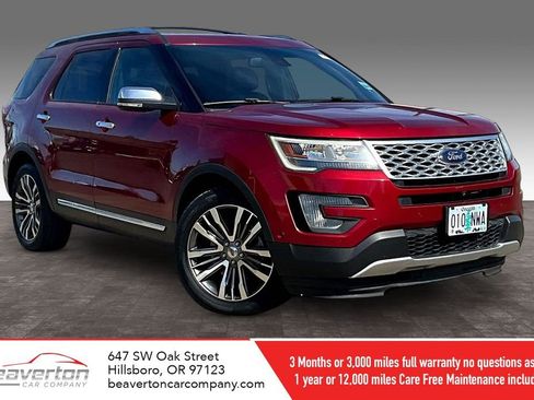 Used 2017 Ford Explorer Platinum AWD/4WD image 1