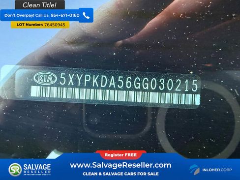 Used 2016 Kia Sorento SX image 13