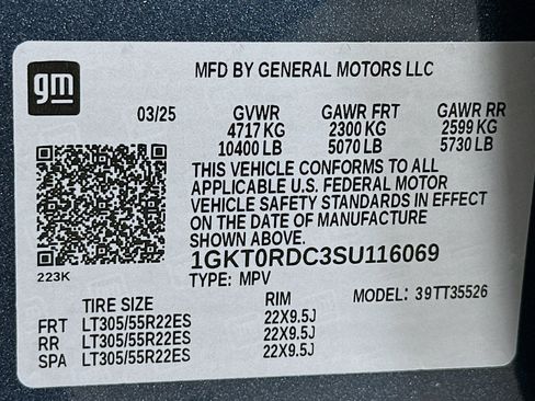 Used 2025 GMC Hummer EV 3X w/ LPO, Cargo Utility Package image 24