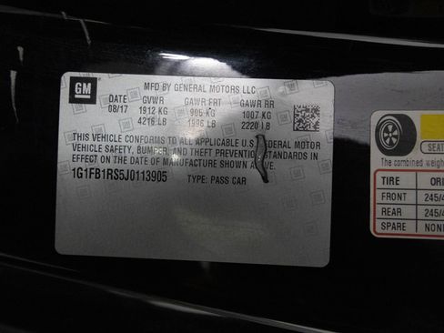 Used 2018 Chevrolet Camaro LT w/ RS Package image 44