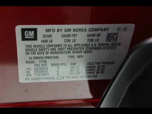 Used 2023 Chevrolet TrailBlazer RS w/ Sun and Liftgate Package AWD/4WD image 30