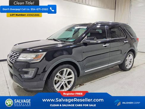 Used 2016 Ford Explorer Limited w/ Equipment Group 301A FWD image 1