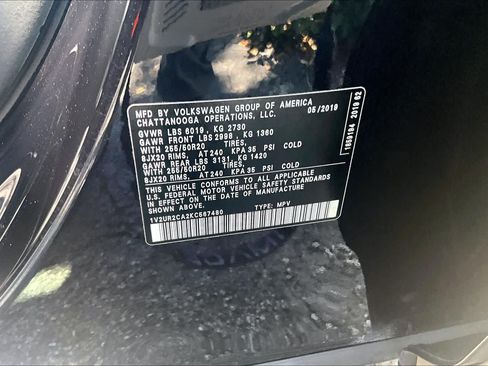 Used 2019 Volkswagen Atlas SE AWD/4WD image 34