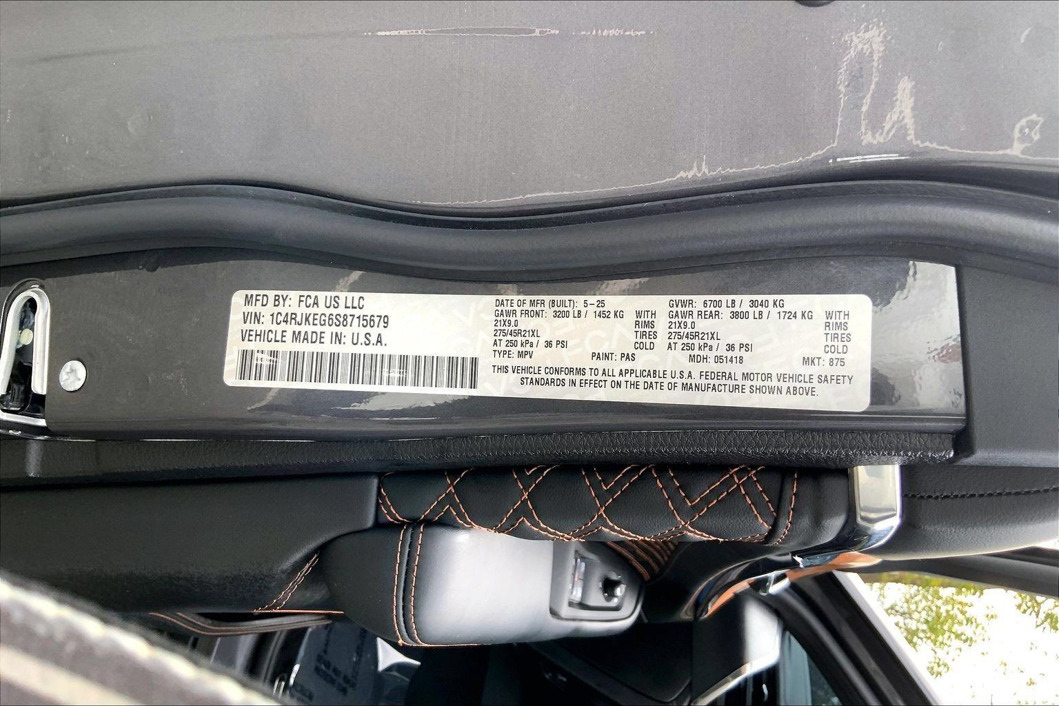 Certified 2025 Jeep Grand Cherokee L Summit AWD/4WD image 31
