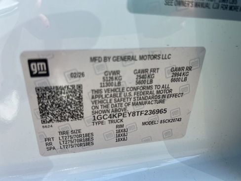 New 2026 Chevrolet Silverado 2500 LTZ image 37