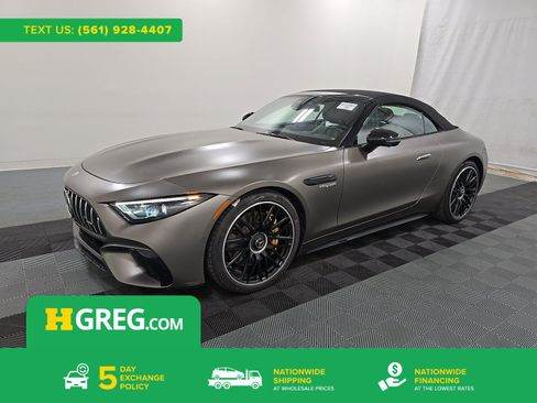 Used 2022 Mercedes-Benz SL 55 AMG 4MATIC image 1
