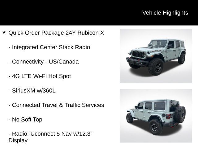 Used 2024 Jeep Wrangler Unlimited Rubicon AWD/4WD image 17
