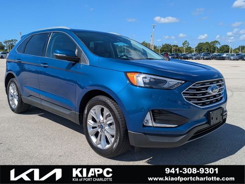 Used 2022 Ford Edge Titanium AWD/4WD image 1