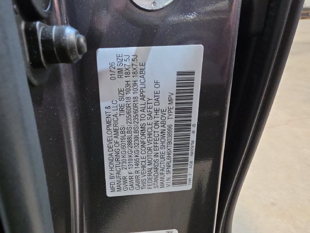 Certified 2026 Honda Odyssey EX-L image 27