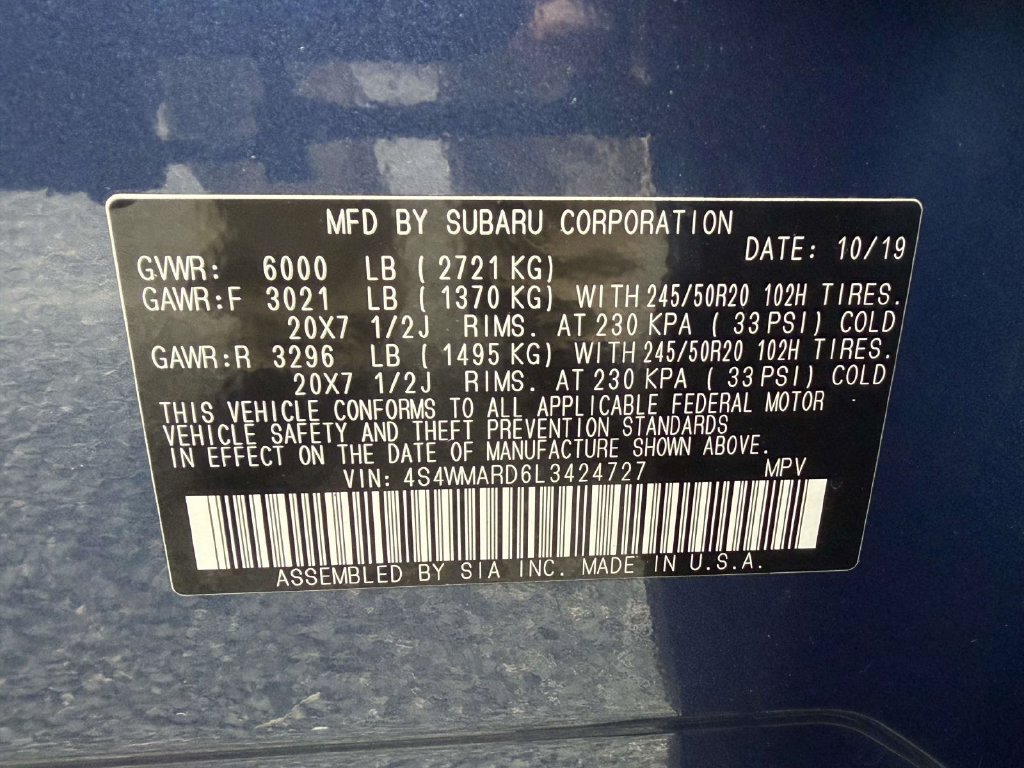 Used 2020 Subaru Ascent Touring AWD/4WD image 31