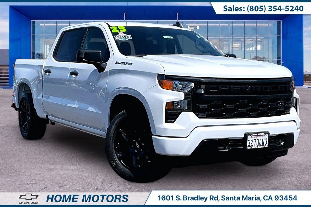 Used 2023 Chevrolet Silverado 1500 Custom RWD image 1