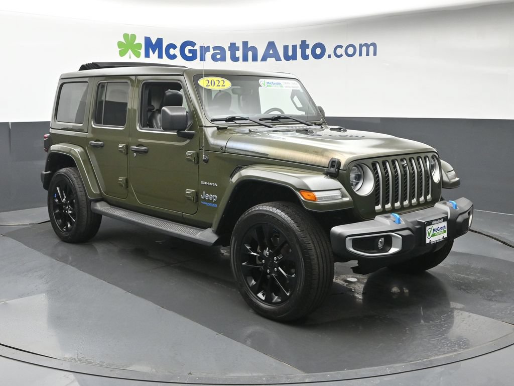 Used 2022 Jeep Wrangler Unlimited Sahara AWD/4WD image 2