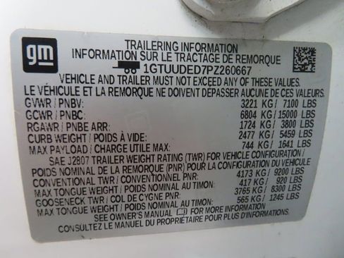 Used 2023 GMC Sierra 1500 SLT w/ SLT Premium Plus Package image 79