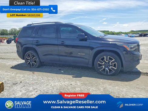 Used 2019 GMC Acadia SLT w/ Black Edition FWD image 5