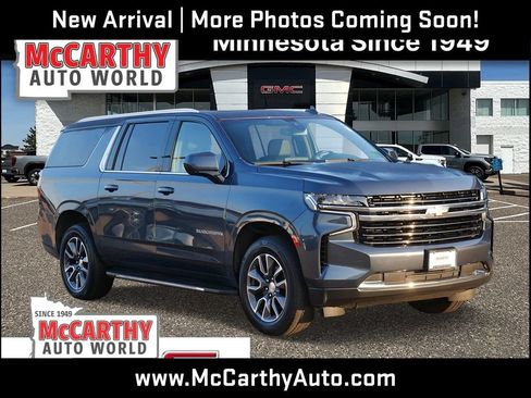 Used 2021 Chevrolet Suburban LT w/ Rear Media and Nav Package AWD/4WD image 1