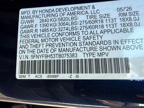 New 2026 Honda Passport TrailSport image 19