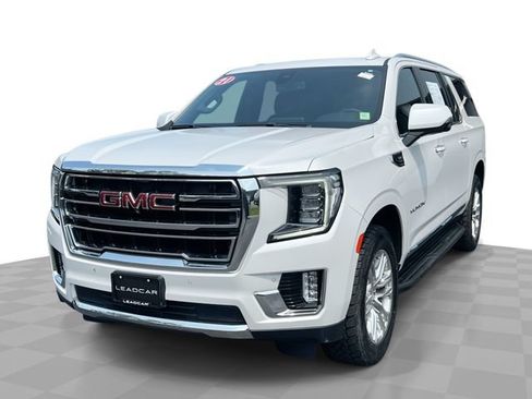 Used 2021 GMC Yukon XL SLT w/ Rear Media and Nav Package AWD/4WD image 1