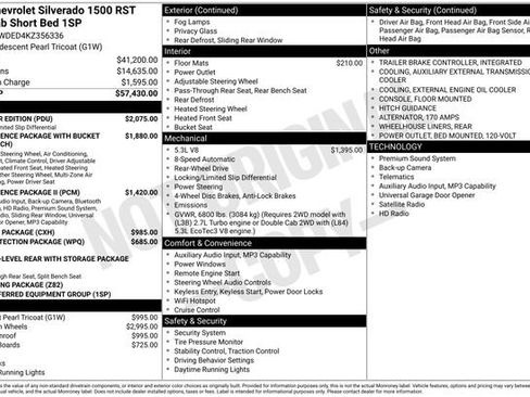 Used 2019 Chevrolet Silverado 1500 RST w/ All-Star Edition image 5