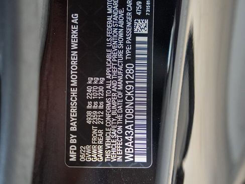 Used 2022 BMW 430i xDrive Convertible w/ Premium Package 2 image 71