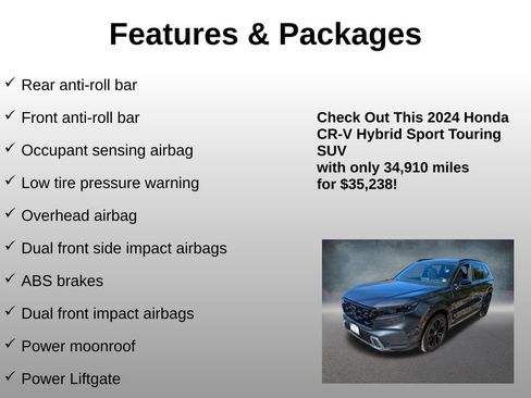 Used 2024 Honda CR-V Sport Touring image 16