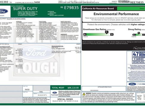 Used 2024 Ford F250 Lariat w/ Lariat Ultimate Package AWD/4WD image 44