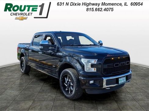 Used 2015 Ford F150 Platinum w/ Equipment Group 701A Luxury AWD/4WD image 4