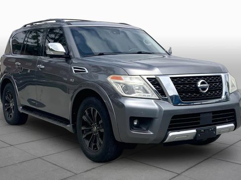 Used 2017 Nissan Armada Platinum w/ Captain Seat Package AWD/4WD image 3