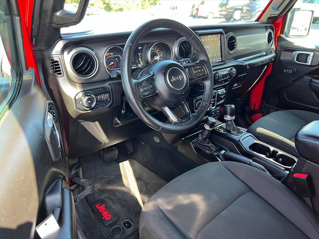 Used 2022 Jeep Wrangler Unlimited Sport w/ Sun And Sound Package AWD/4WD image 14