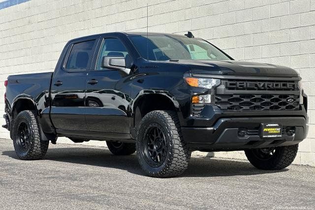 New 2026 Chevrolet Silverado 1500 Custom w/ LPO, Dark Essentials Package RWD image 1
