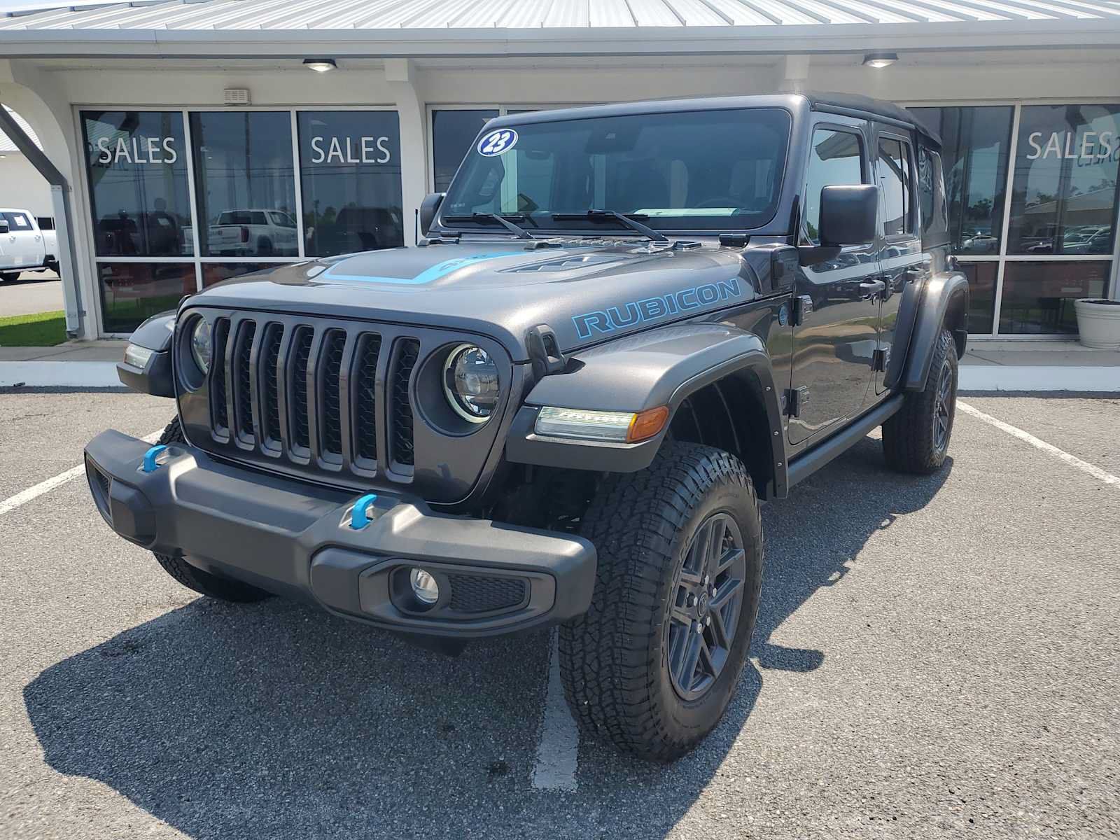Used 2023 Jeep Wrangler Unlimited Rubicon 4xe AWD/4WD image 1