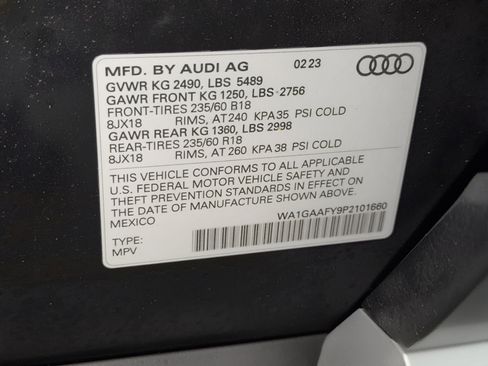 Used 2023 Audi Q5 2.0T Premium w/ Convenience Package AWD/4WD image 27