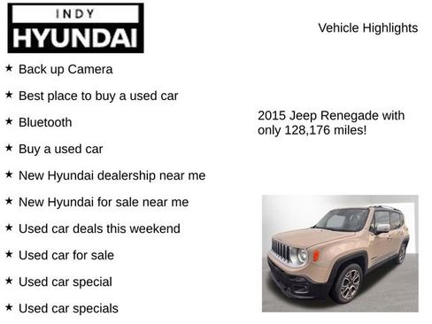 Used 2015 Jeep Renegade Limited AWD/4WD image 7
