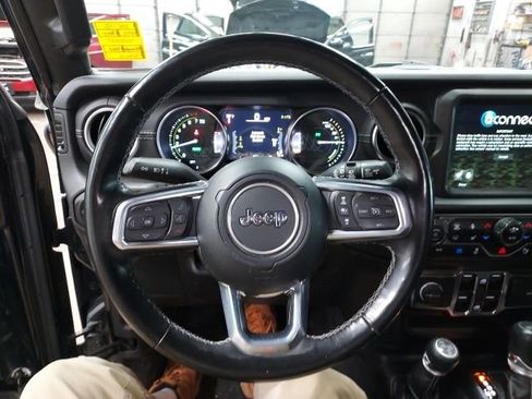 Used 2021 Jeep Wrangler Unlimited Sahara 4xe w/ Cold Weather Group image 10