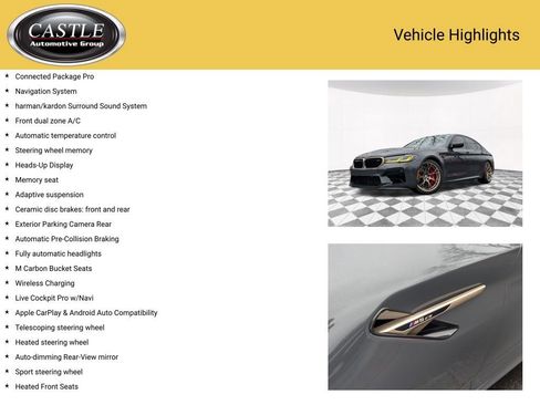 Used 2022 BMW M5 CS AWD/4WD image 3