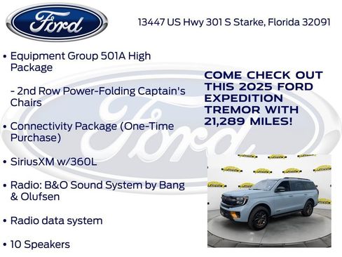 Certified 2025 Ford Expedition Tremor AWD/4WD image 22