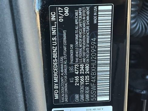 Used 2017 Mercedes-Benz C 300 4MATIC Sedan image 35