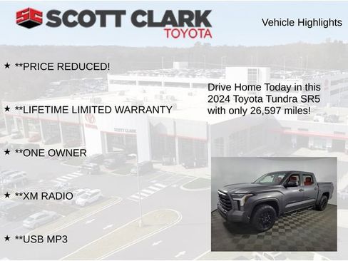 Used 2024 Toyota Tundra SR5 w/ SR5 Convenience Package AWD/4WD image 12