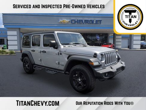 Used 2020 Jeep Wrangler Unlimited Sport S AWD/4WD image 1