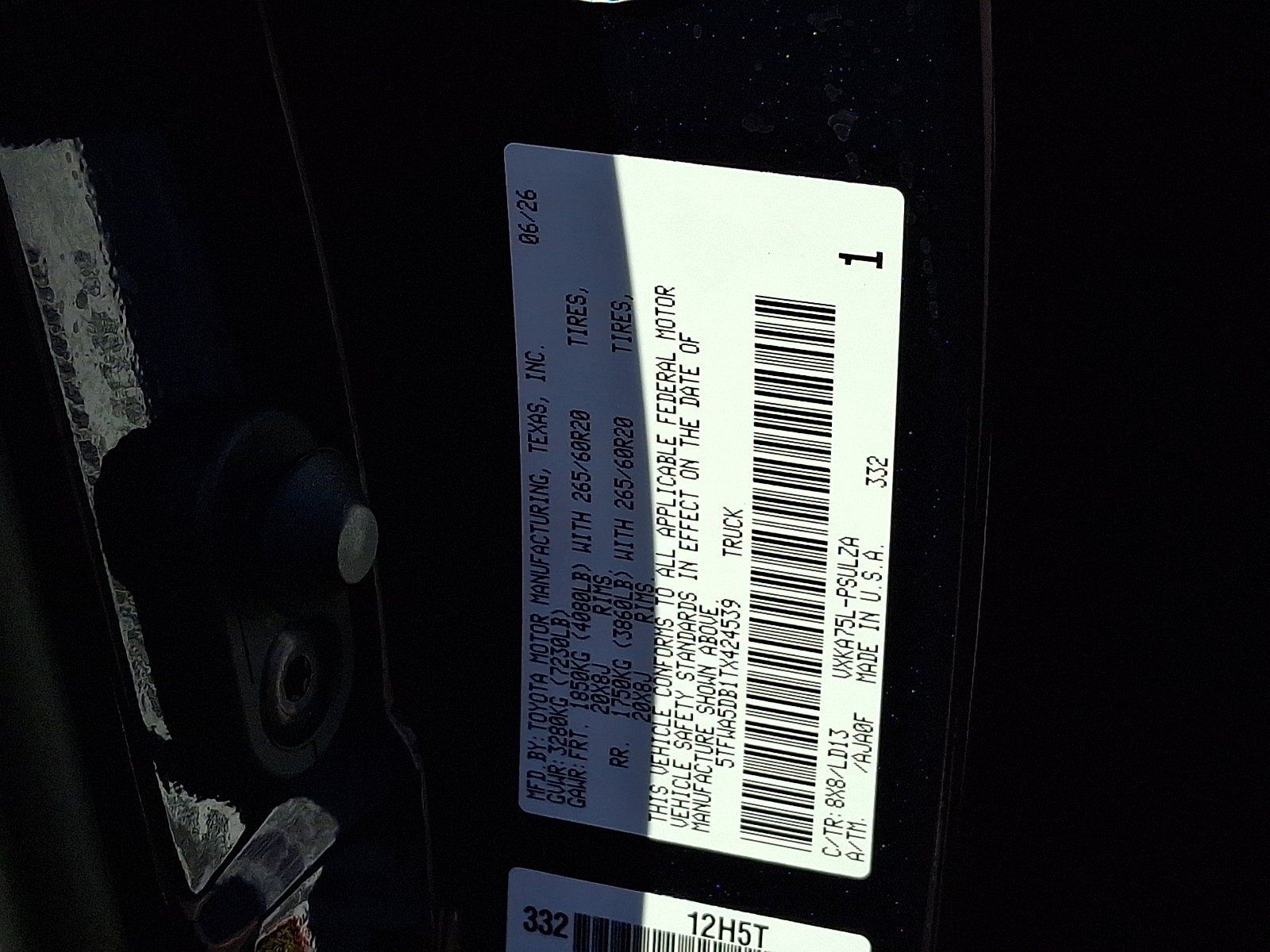 Certified 2026 Toyota Tundra Limited AWD/4WD image 28