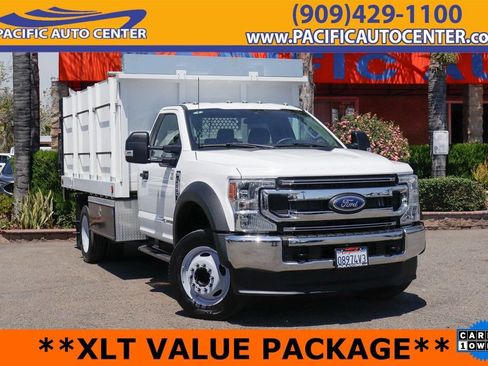 Used 2022 Ford F550 2WD Regular Cab Super Duty w/ XLT Value Package image 1