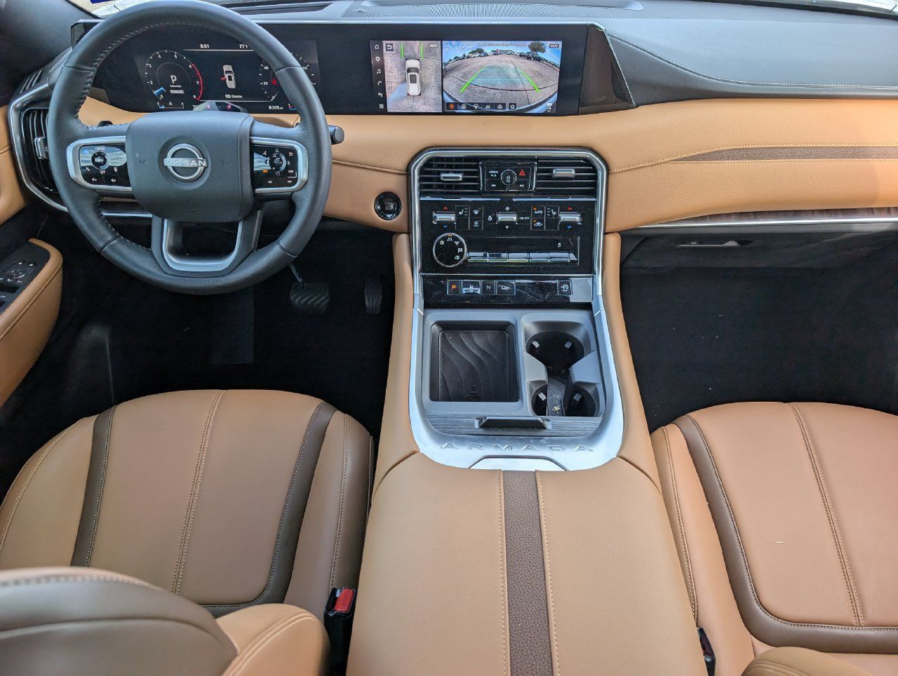 Used 2025 Nissan Armada SL w/ Captain's Chari Seat Package RWD image 9