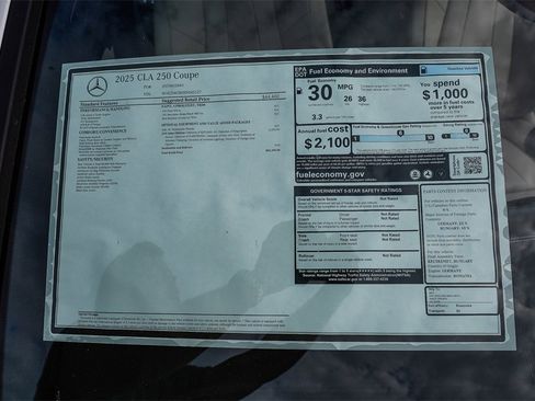 New 2025 Mercedes-Benz CLA 250 image 27