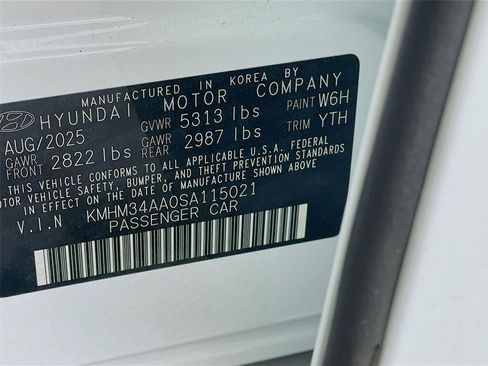 New 2025 Hyundai Ioniq 6 SEL RWD image 21