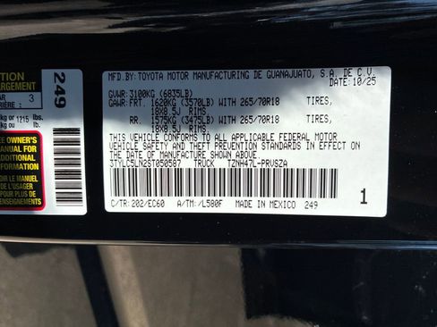 New 2025 Toyota Tacoma Trailhunter image 60