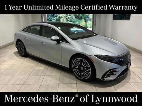 Used 2024 Mercedes-Benz EQS 450+ 4MATIC Sedan image 1