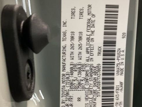 New 2026 Toyota Tundra SR5 image 23